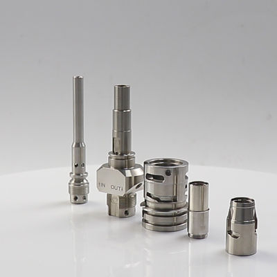 Hardheid Machinaal bewerkte Aluminium Gedraaide Delen die Lasermodule anodiseren