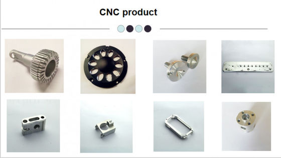 Hardheidscnc Bladmetaal Vervaardiging Geanodiseerde CNC die Metaaldelen machinaal bewerken