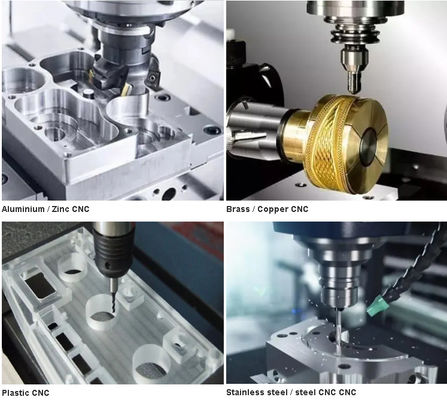Hardheidscnc Draaiende Delen die CNC anodiseren die Componenten machinaal bewerken
