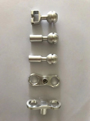 ODM Messing die Delen machinaal bewerken die CNC Machine voor Messingsdelen anodiseren