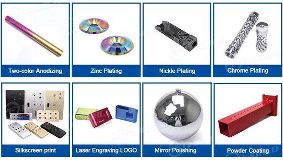 Stabiel Snel Prototyping CNC Malen die CNC Boordelenoem draaien