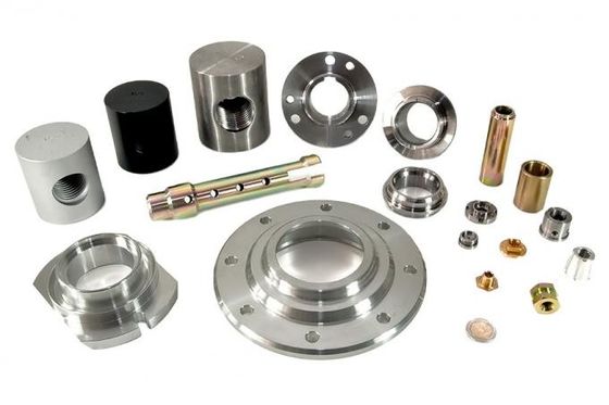 CNC-onderdelen die worden bewerkt om HRC te bereiken met controle Hexagon Nut Production Service