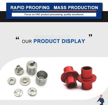 Precisieprototype CNC die de Diensten machinaal bewerken die Componenten draaien